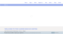 Desktop Screenshot of caninerescue.co.uk